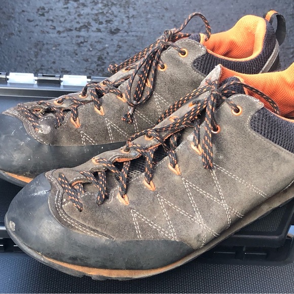 SCARPA Crux Men's Approach/Hiking Shoes Color Shark/Tonic Size 10 - Picture 3 of 13